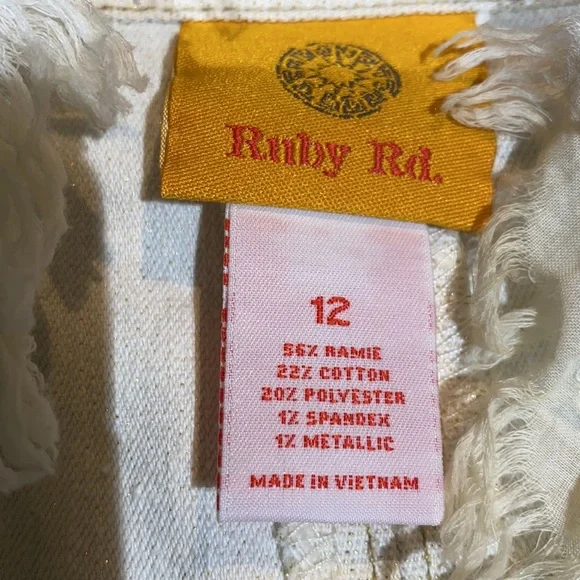 Ruby Rd. Jacket size 12 - Picture 7 of 7